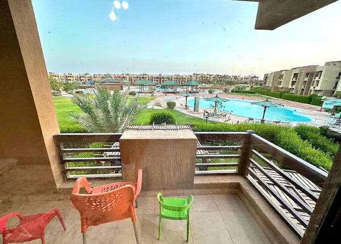 假日公园 Blue Bay Elsokhna Duplex 3 With Garden Jungle & Pool View
