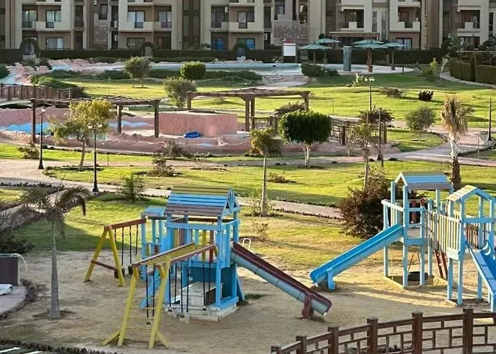 Blue Bay Elsokhna Duplex 3 With Garden Jungle & Pool View *